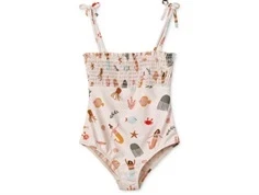 Liewood Larisa badedragt sand med havfruer